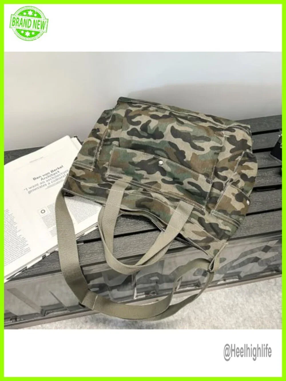 Canvas Hobo Tote Bag Crossbody Shoulder Bag with Zipper
